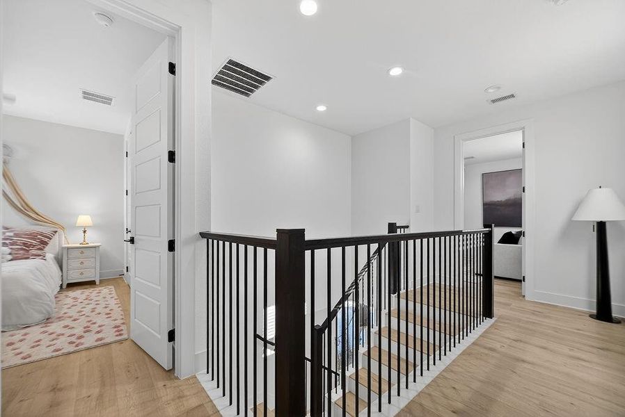 Furnished interior view inside a new home in , Dallas (Image 13). Furnished interior view inside a new home in , Dallas (Image 13).