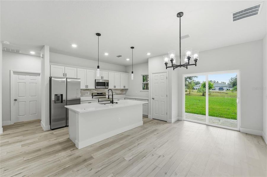 Furnished interior view inside a new home in , Citrus Springs (Image 6).