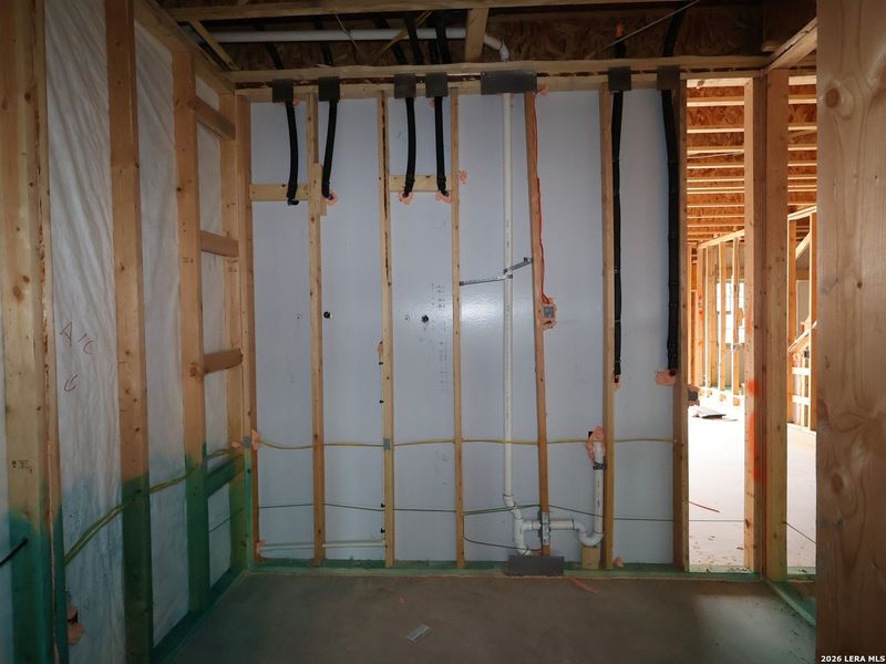 In-progress construction of a new home in Paloma Park, Converse, TX (Image 34).