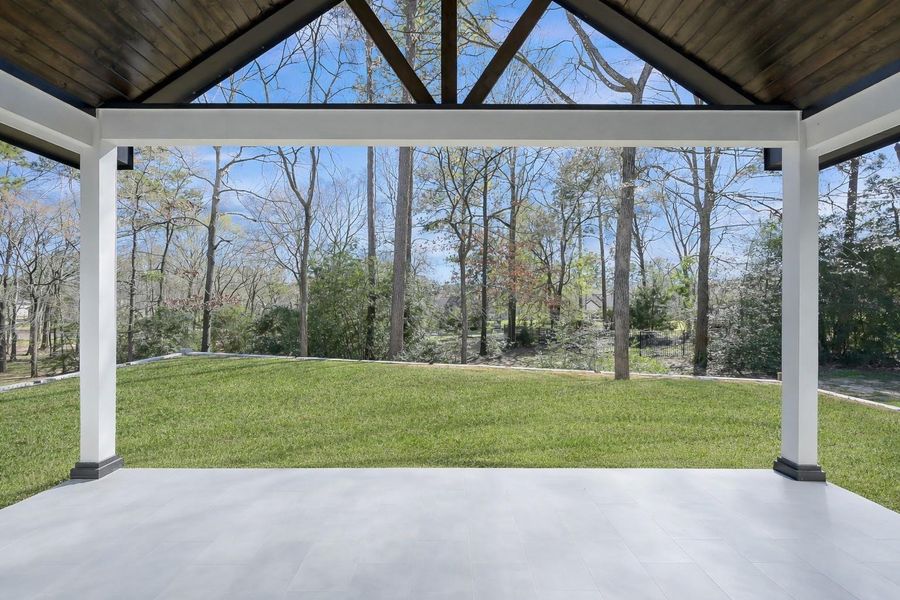 Exterior details and patio area of a home in , Montgomery (Image 28).