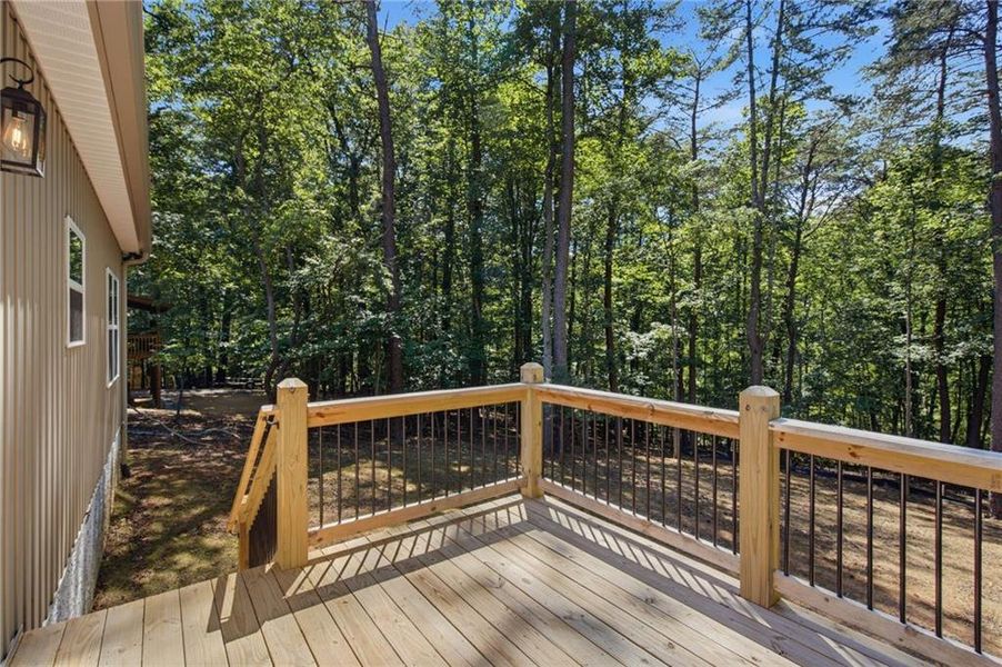 Exterior details and patio area of a home in , Ellijay (Image 23). Exterior details and patio area of a home in , Ellijay (Image 23).