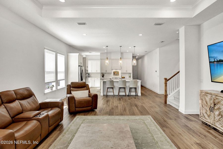 Furnished interior view inside a new home in , Jacksonville (Image 24).