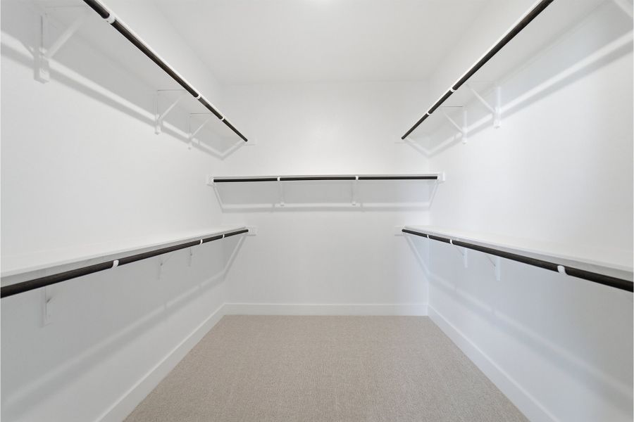 Spacious, unfurnished interior of a new home in Santa Rita Ranch, Liberty Hill (Image 51). Spacious, unfurnished interior of a new home in Santa Rita Ranch, Liberty Hill (Image 51).