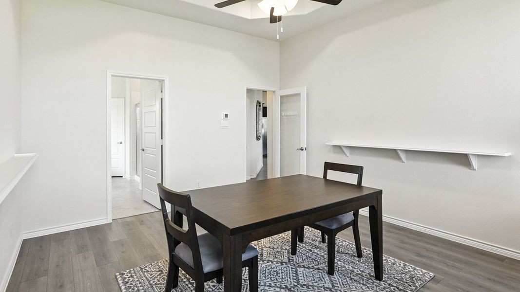 Representative furnished interior of a home built from the Avery by D.R. Horton in Madera, Royse City (Image 13). Representative furnished interior of a home built from the Avery by D.R. Horton in Madera, Royse City (Image 13).