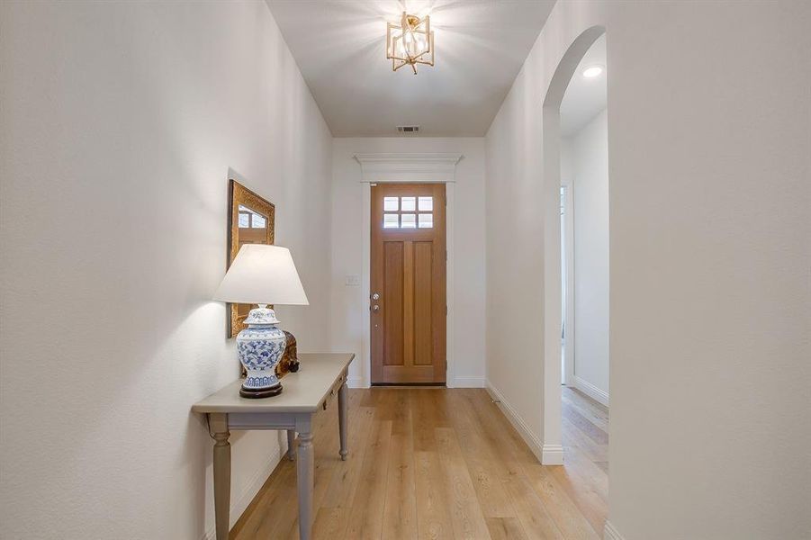 Furnished interior view inside a new home in , Aledo (Image 6).