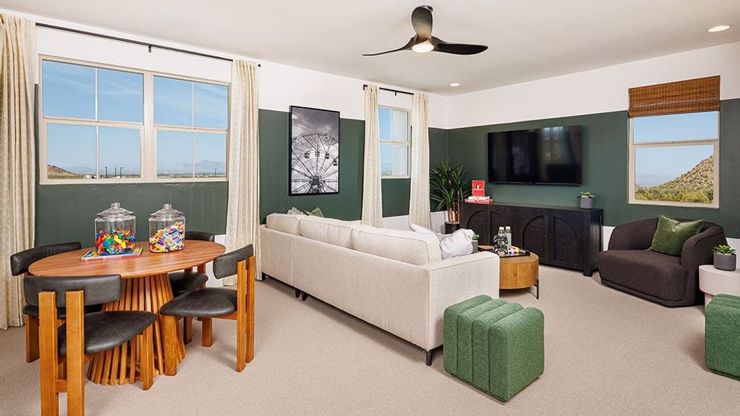 Representative furnished interior of a home built from the Victory by Taylor Morrison in Ladera Trails, Peoria (Image 11).