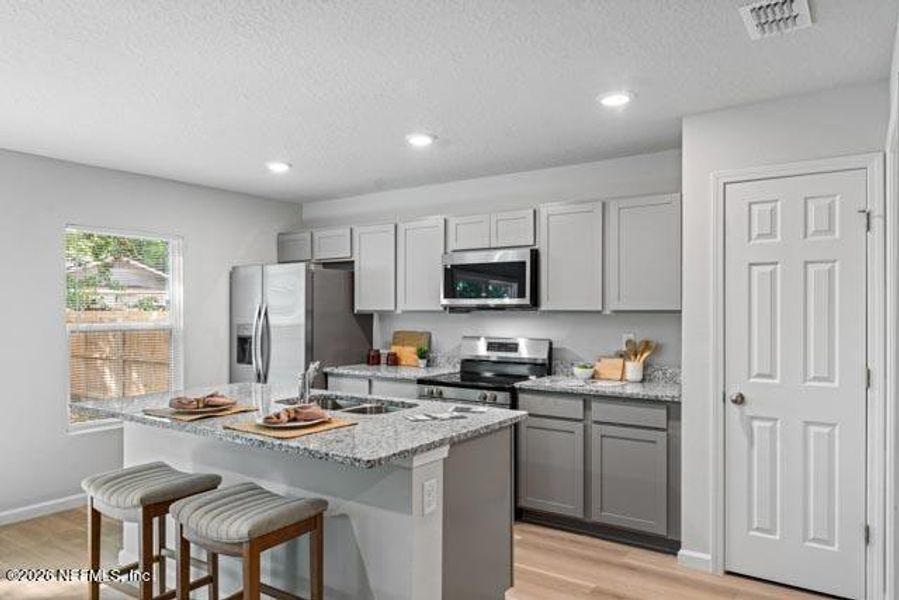 Furnished interior view inside a new home in , Jacksonville (Image 6).