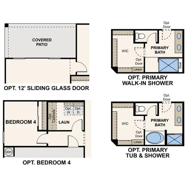 2D floor plan layout for the Heron (Plan 25) by Century Communities in Sage Grove at Magma Ranch, Florence, AZ (Image 4). 2D floor plan layout for the Heron (Plan 25) by Century Communities in Sage Grove at Magma Ranch, Florence, AZ (Image 4).