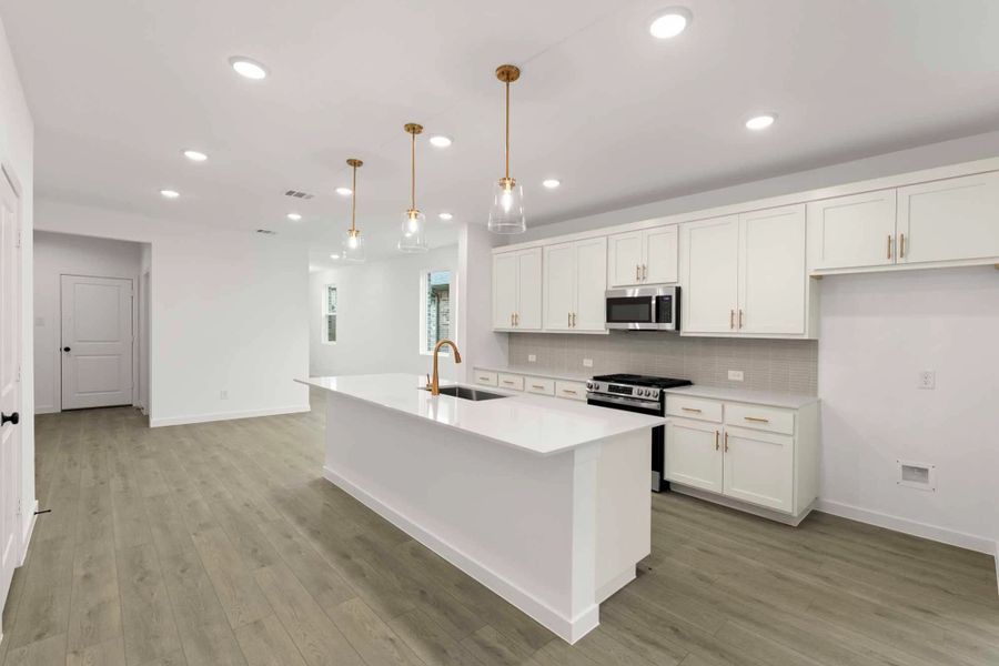 Kitchen Representative Photo featuring the Serene Collection Kitchen Representative Photo featuring the Serene Collection