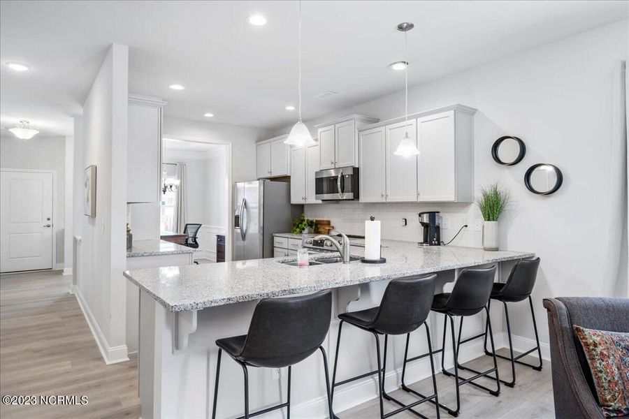 Furnished interior view inside a new home in Parkland Place, Pace (Image 5).