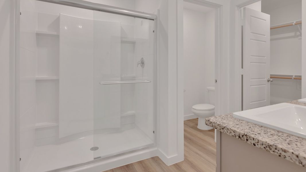 Furnished interior view inside a new home in Allen Farms, Lubbock (Image 8).