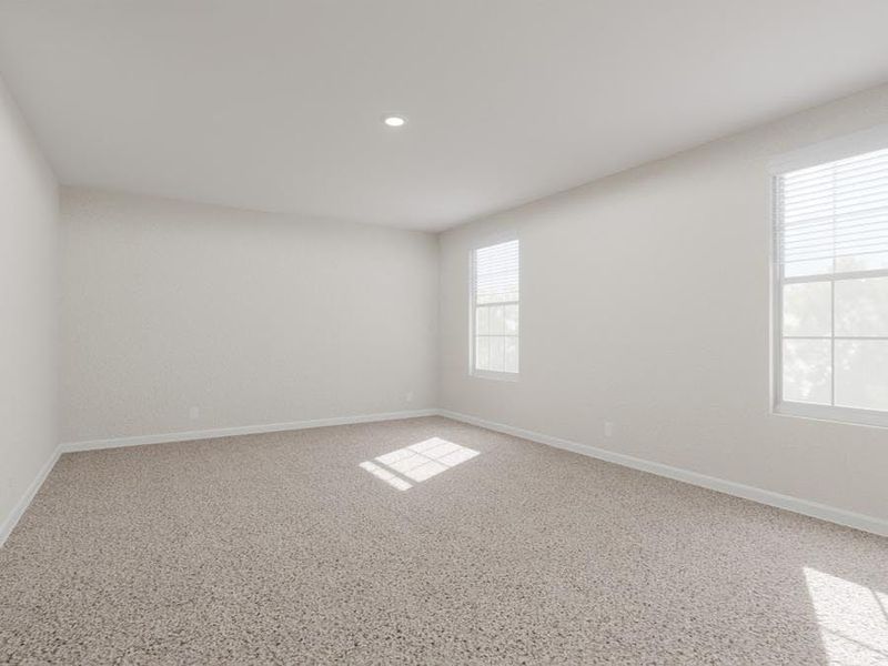 Your spacious, private owner`s suite awaits. (Artist`s rendering)