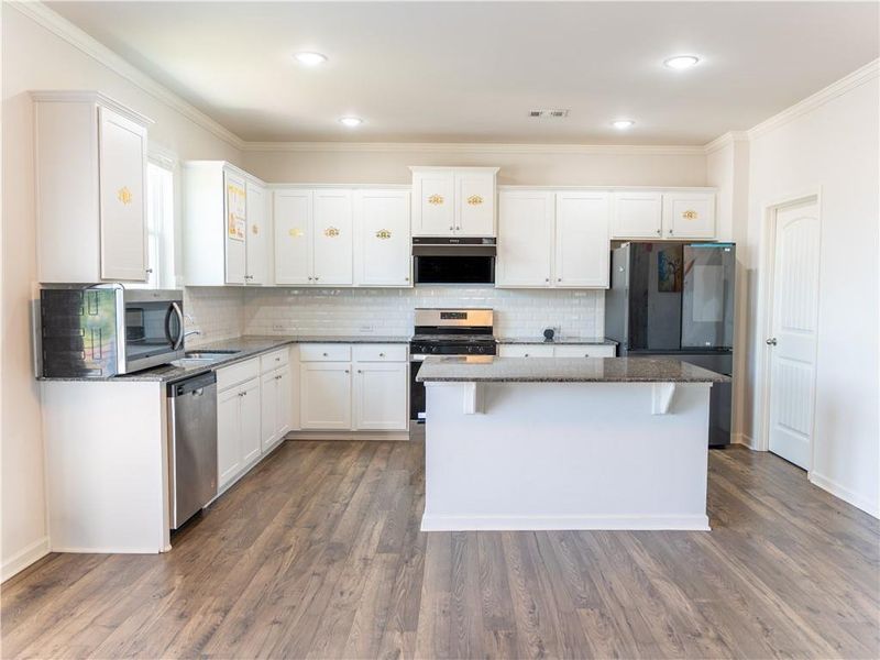 Furnished interior view inside a new home in , Cumming (Image 9).