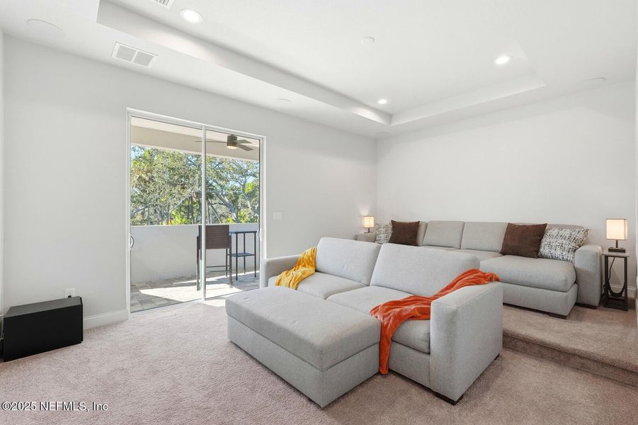 Furnished interior view inside a new home in , Palm Coast (Image 6).