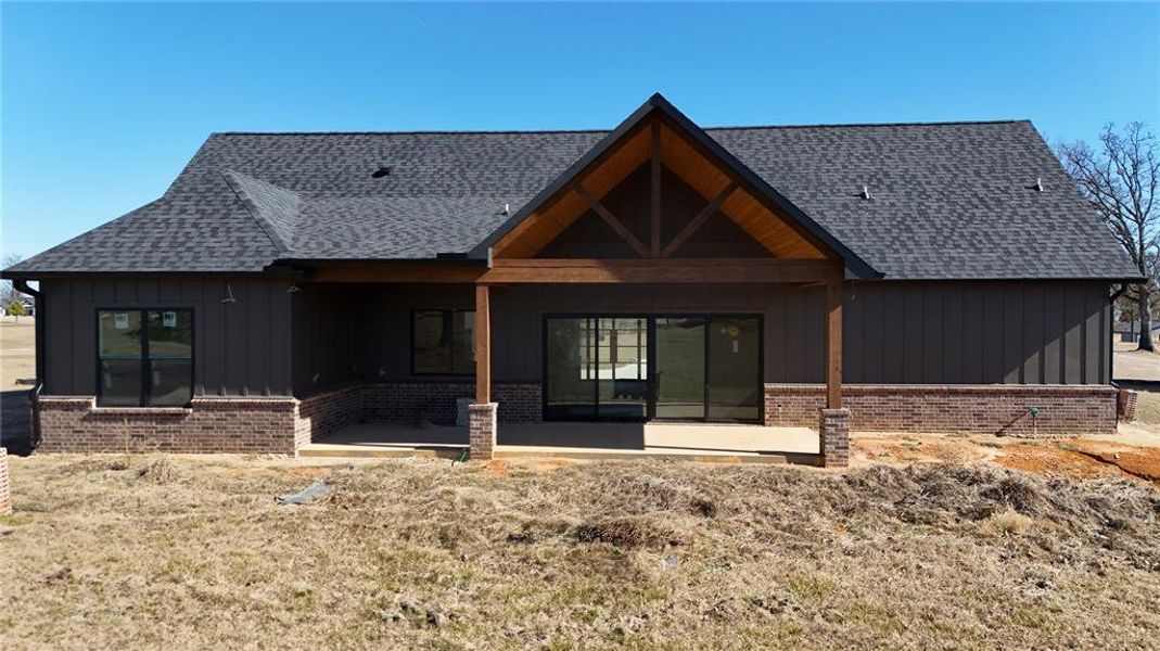 In-progress construction of a new home in , Mount Pleasant, TX (Image 5).