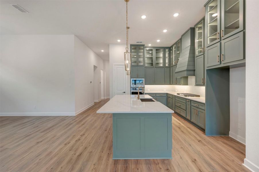 Furnished interior view inside a new home in Harvest Green - Reserve Collection, Richmond (Image 9).