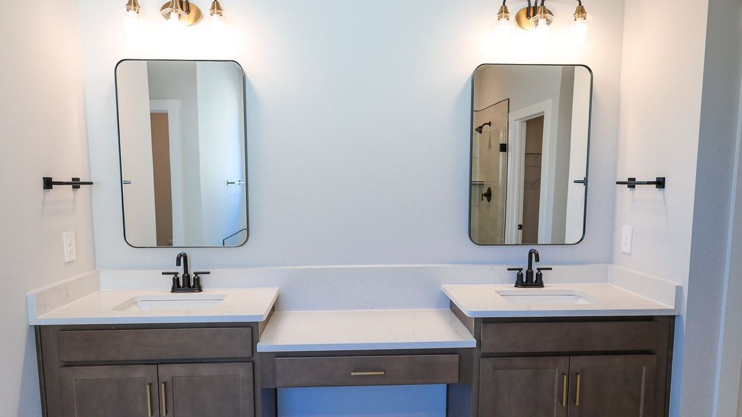 Representative furnished interior of a home built from the TISDALE by D.R. Horton in Harvest Point, Spring Hill (Image 9).