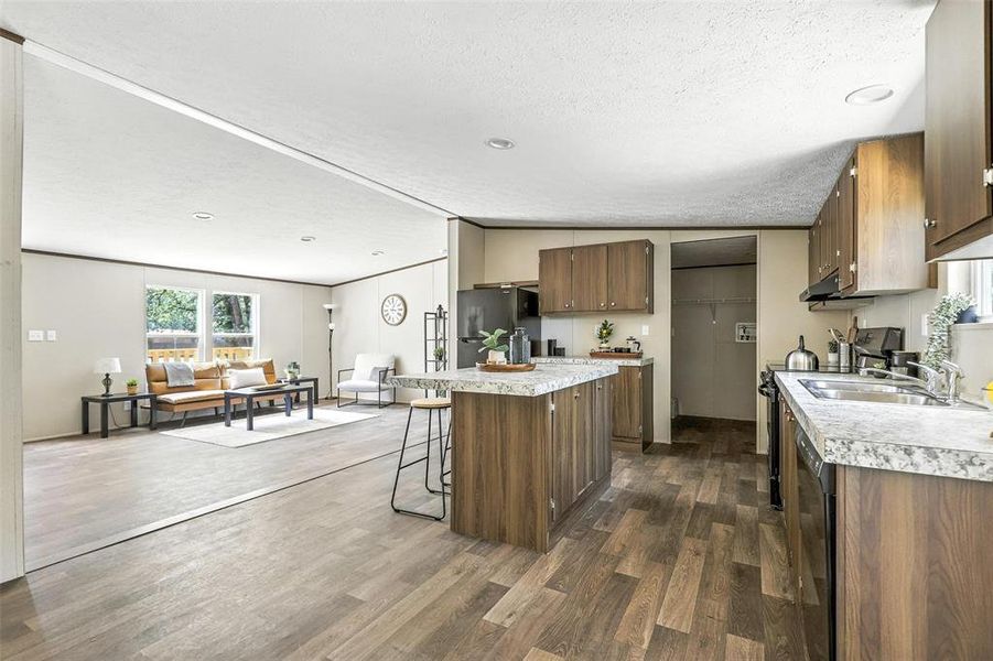 Furnished interior view inside a new home in , Azle (Image 13).