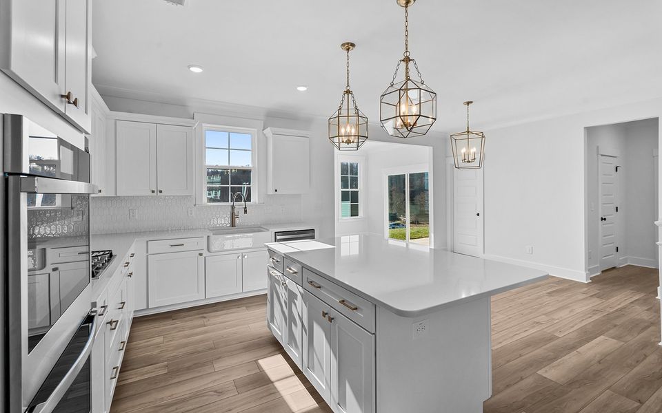 Furnished interior view inside a new home in Hanes Lake, Winston-Salem (Image 10).