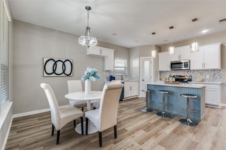 Furnished interior view inside a new home in , Fort Worth (Image 25).