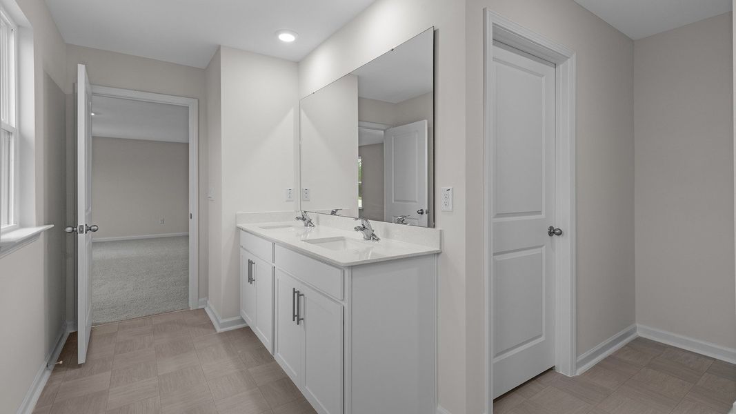 Furnished interior view inside a new home in Country Creek, Lexington (Image 10).