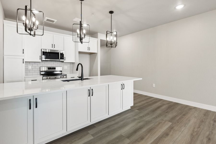 Furnished interior view inside a new home in Northfield at Old Town, Fort Collins (Image 4).