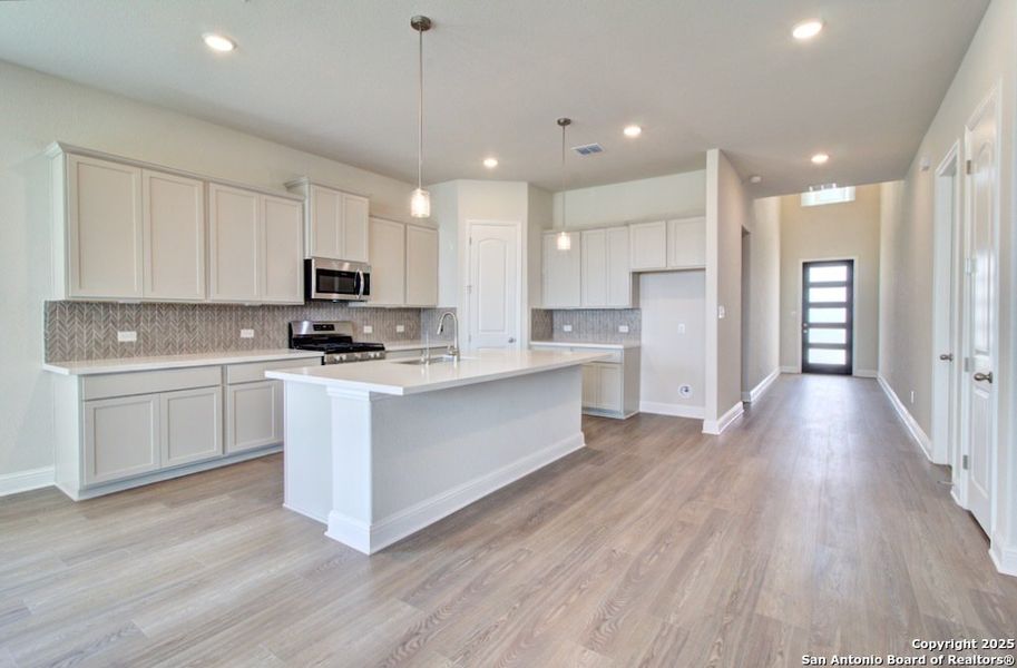 Furnished interior view inside a new home in The Crossvine, Schertz (Image 9). Furnished interior view inside a new home in The Crossvine, Schertz (Image 9).