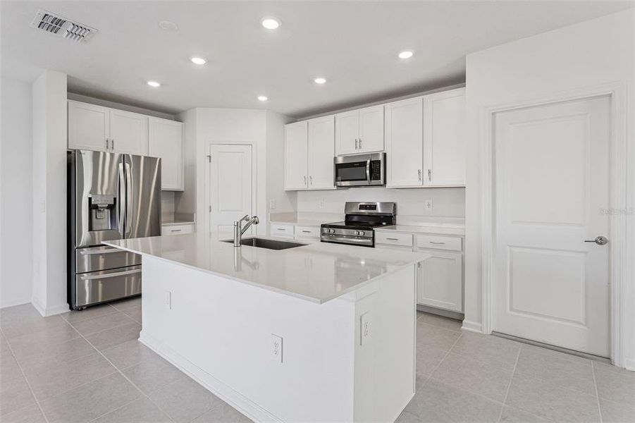 Furnished interior view inside a new home in , Clermont (Image 8). Furnished interior view inside a new home in , Clermont (Image 8).