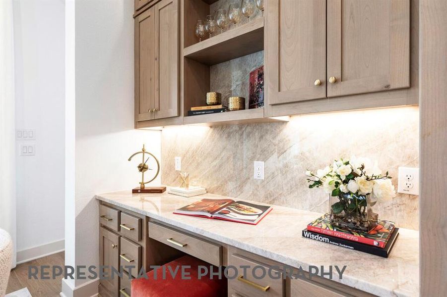 Furnished interior view inside a new home in Mosaic, Celina (Image 17).