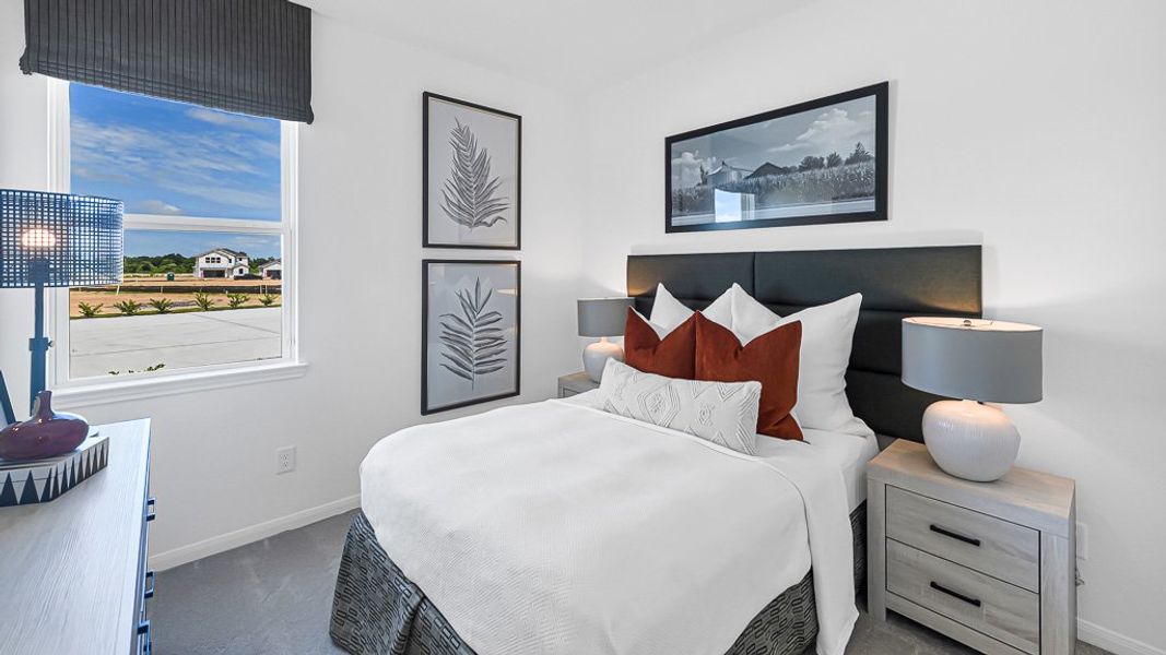 Furnished interior view inside a new home in Redbud, Hockley (Image 13).