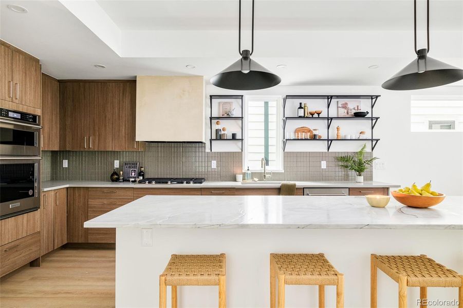 Furnished interior view inside a new home in , Denver (Image 6).