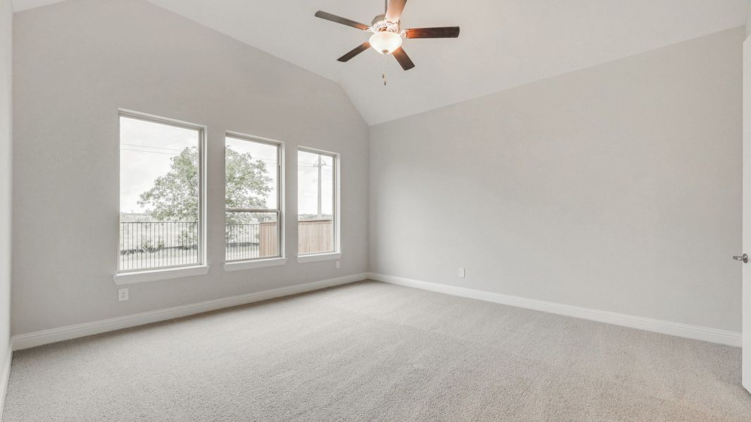 Representative furnished interior of a home built from the Tulane by DRB Homes in Creekhaven, Iowa Colony (Image 10).