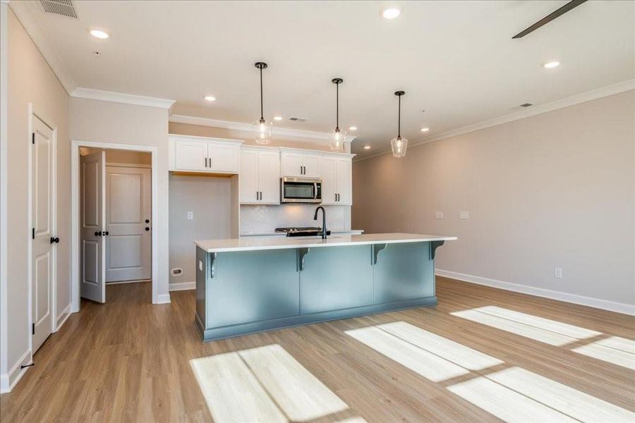 Furnished interior view inside a new home in River Walk Place, Lawrenceville (Image 6).
