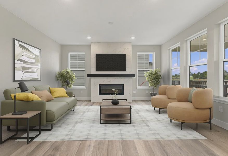 Homesite 269 Great Room - Virtually Staged - 4 of 18