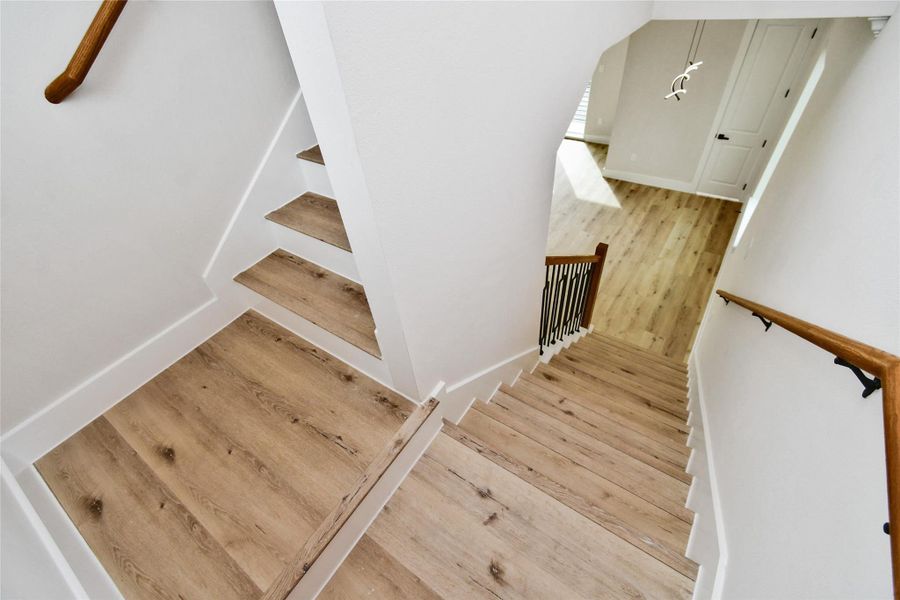 Stairs going up to the 3rd floor Stairs going up to the 3rd floor