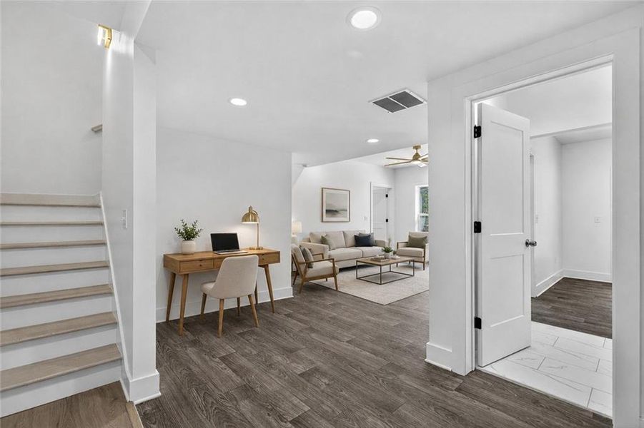 Furnished interior view inside a new home in , Rockmart (Image 19).