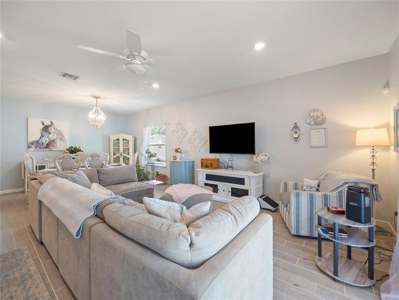 Furnished interior view inside a new home in Liberty Village: Liberty Village - Phase One, Ocala (Image 34).