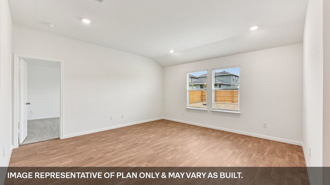 Spacious, unfurnished interior of a new home in Southgrove, Kyle (Image 15). Spacious, unfurnished interior of a new home in Southgrove, Kyle (Image 15).