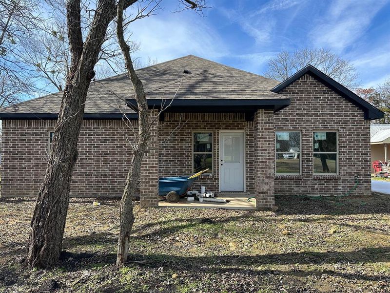 Front exterior of a new home in , Celeste, TX, highlighting curb appeal (Image 1). Front exterior of a new home in , Celeste, TX, highlighting curb appeal (Image 1).