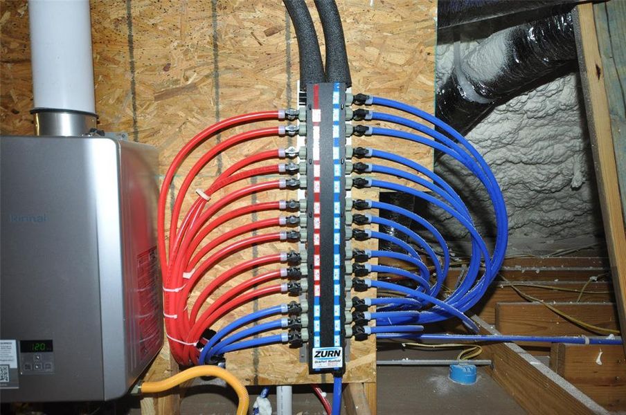 Pex Plumbing and A Manifold water distribution system