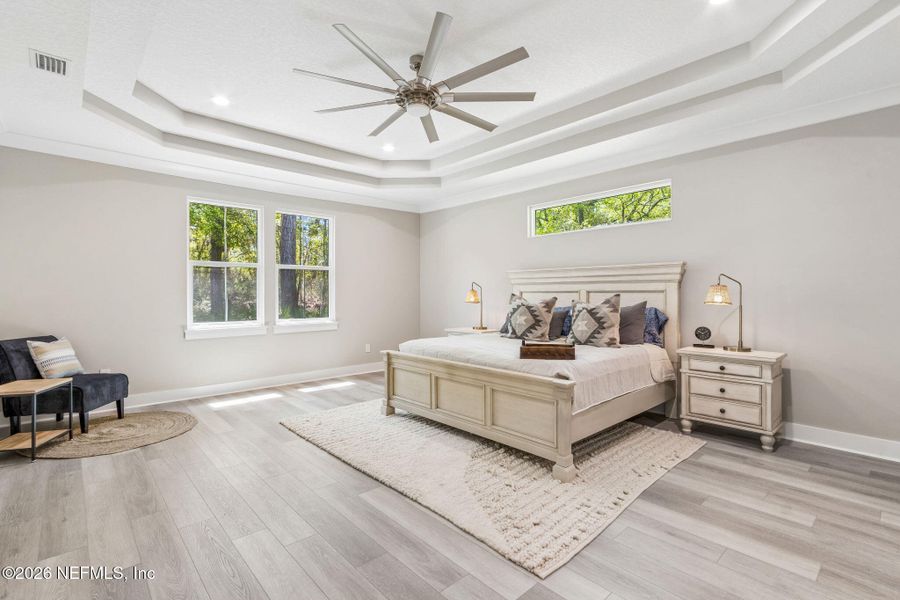 Furnished interior view inside a new home in , Yulee (Image 12).