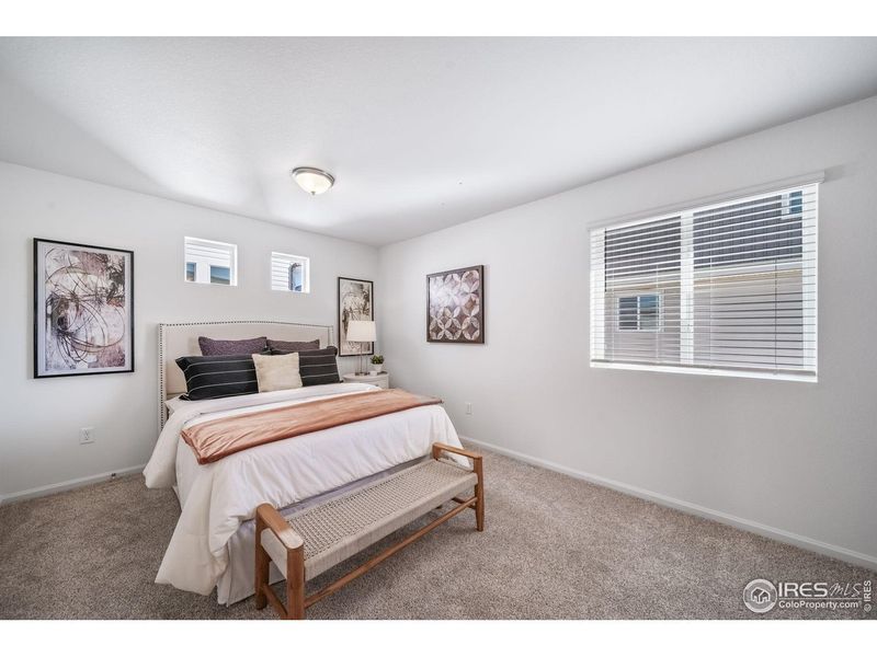 Furnished interior view inside a new home in , Johnstown (Image 14). Furnished interior view inside a new home in , Johnstown (Image 14).