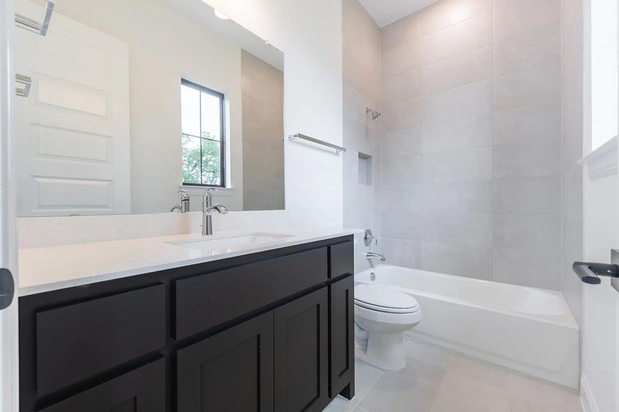 Furnished interior view inside a new home in Northgate Ranch, Liberty Hill (Image 5). Furnished interior view inside a new home in Northgate Ranch, Liberty Hill (Image 5).