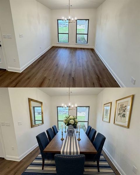 Furnished interior view inside a new home in , Lindsay (Image 18).