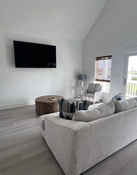 Furnished interior view inside a new home in , Crystal Beach (Image 11).