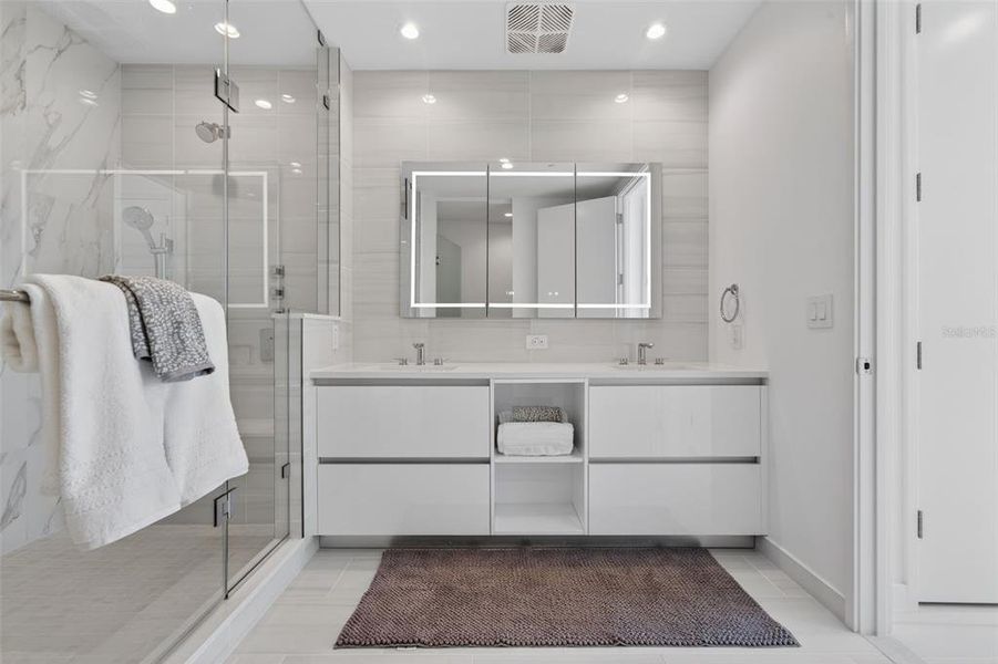 Furnished interior view inside a new home in , St. Petersburg (Image 13).