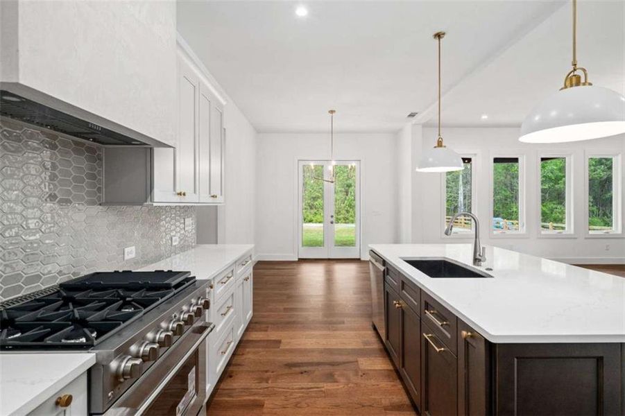 Furnished interior view inside a new home in , Maysville (Image 10).