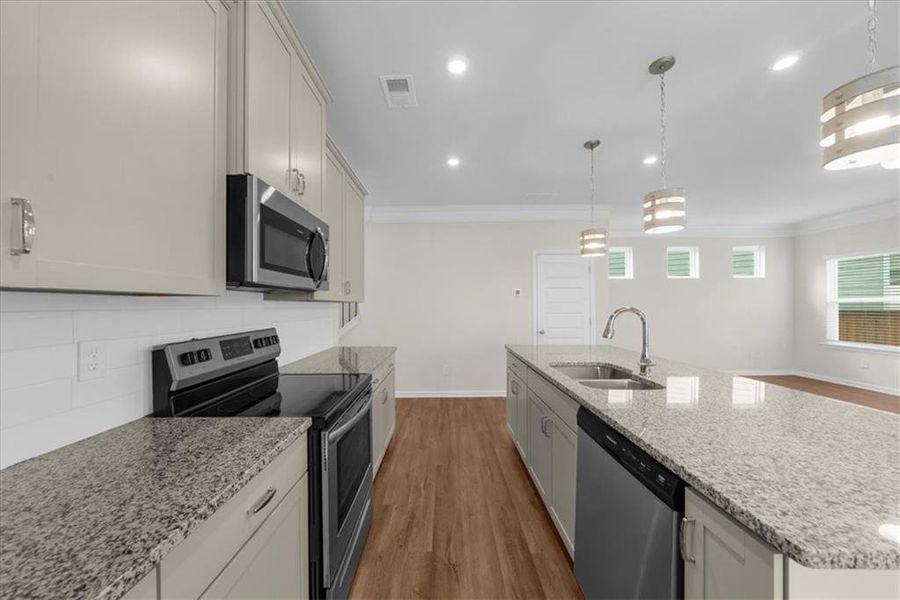 Furnished interior view inside a new home in , Ball Ground (Image 11).