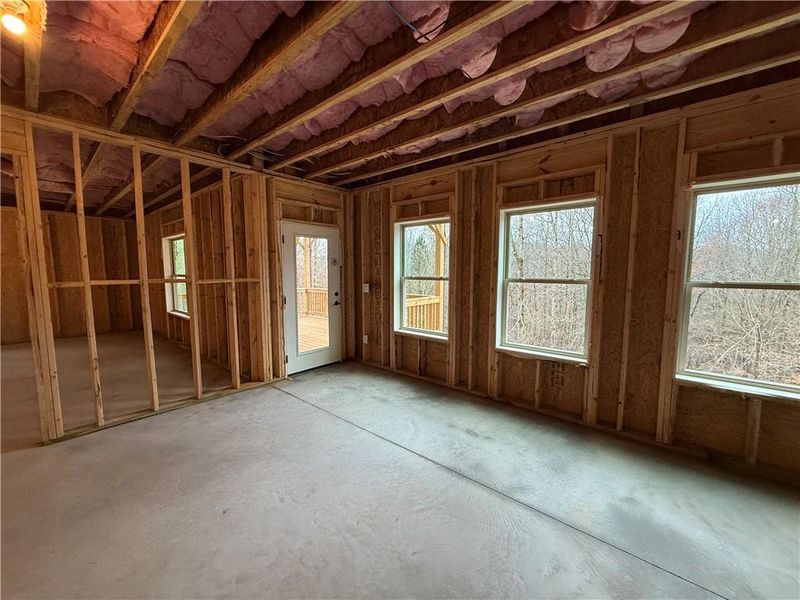 In-progress construction of a new home in , Jefferson, GA (Image 56).