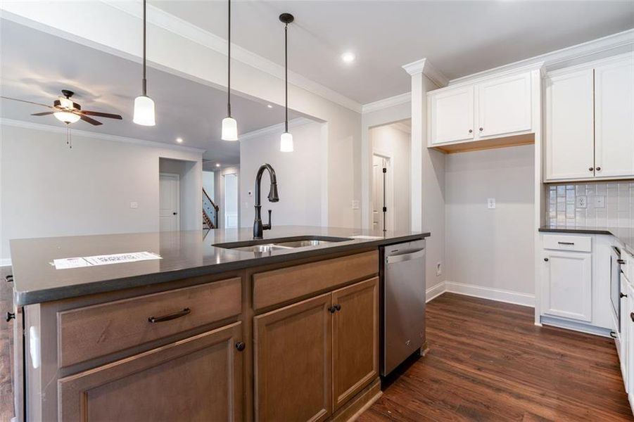 Furnished interior view inside a new home in , Douglasville (Image 7).